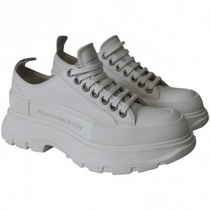 Alexander McQueen Tread Slick Lace Up Sneakers